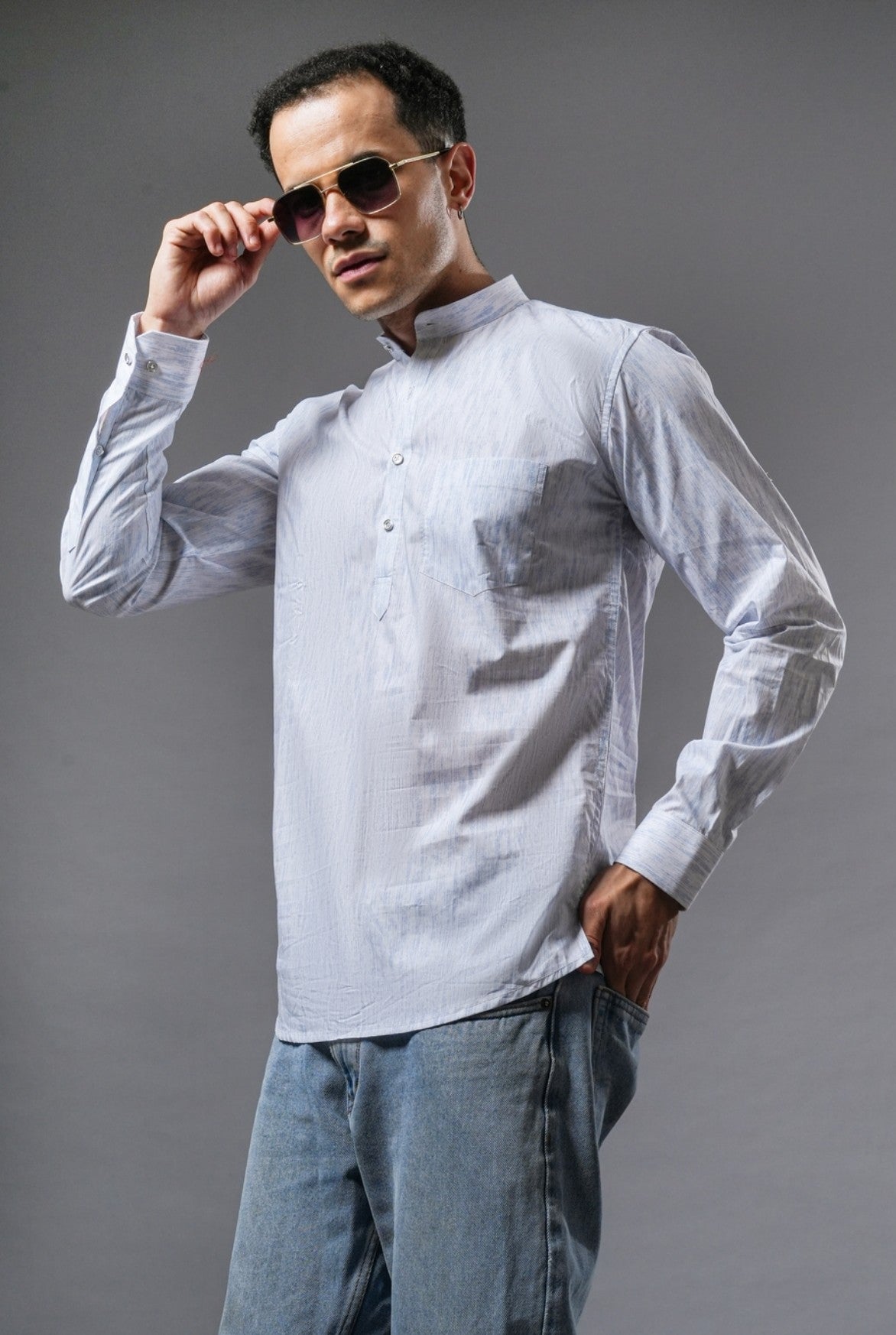 Icy breeze short kurta