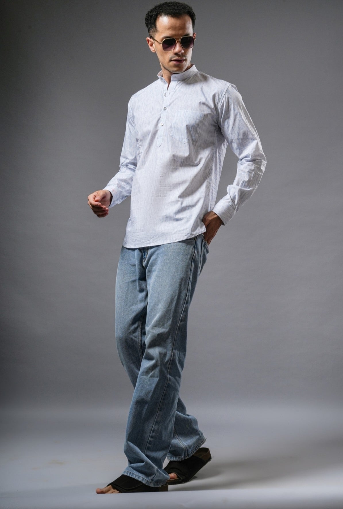 Icy breeze short kurta